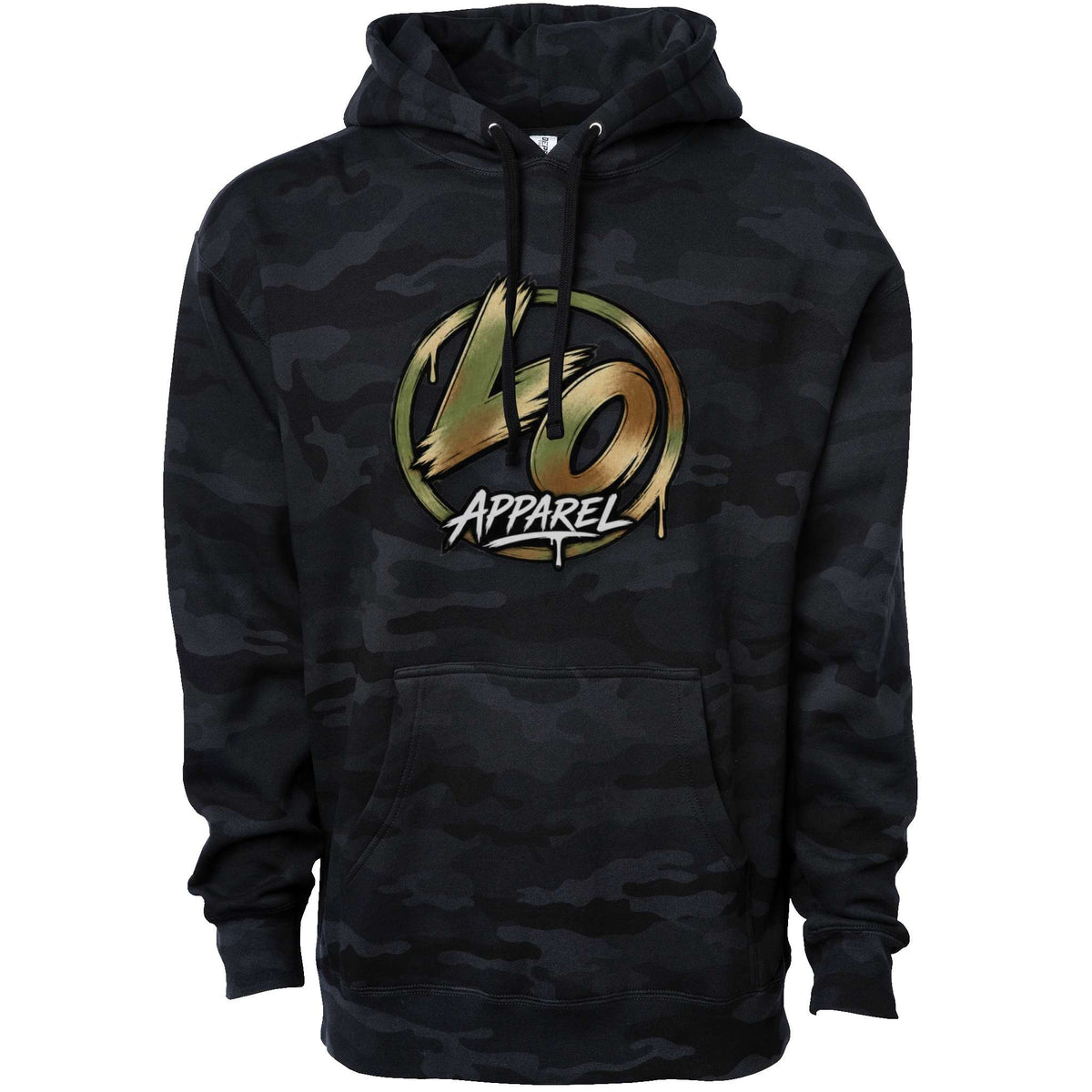 LO Logo Black Camo Hoodie