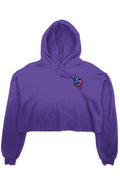 LO crop fleece hoodie