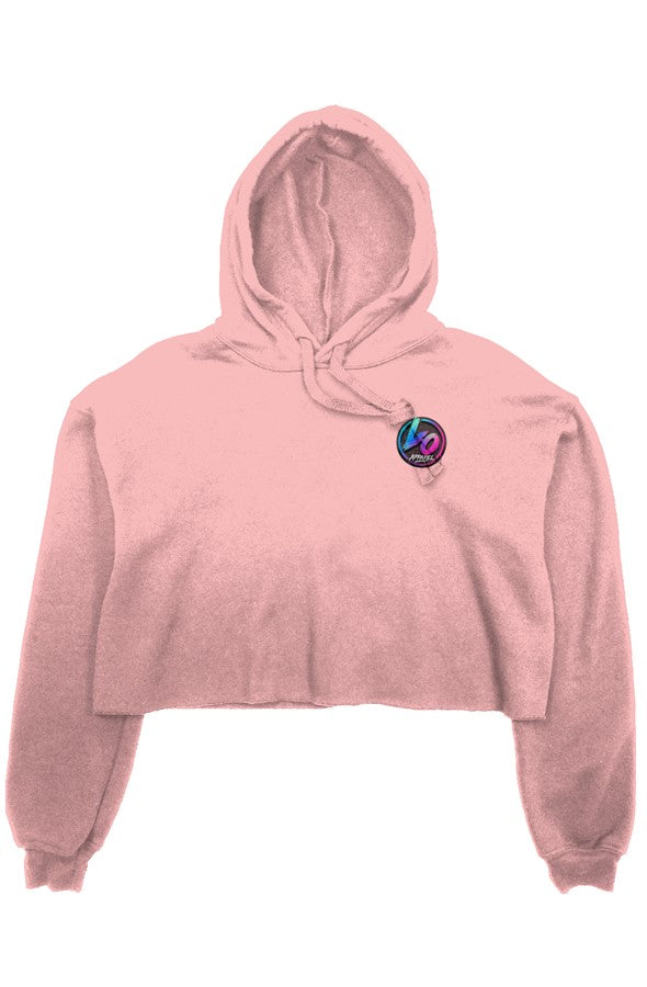 LO crop fleece hoodie