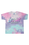 LO Tie Dye Cropped T Shirt