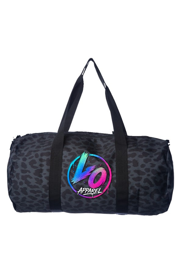 LO Day Tripper Duffle Black Cheetah