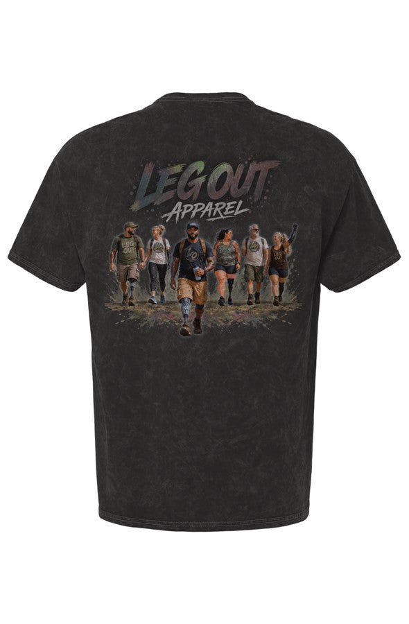 LO Mineral Black Illustrated Tee