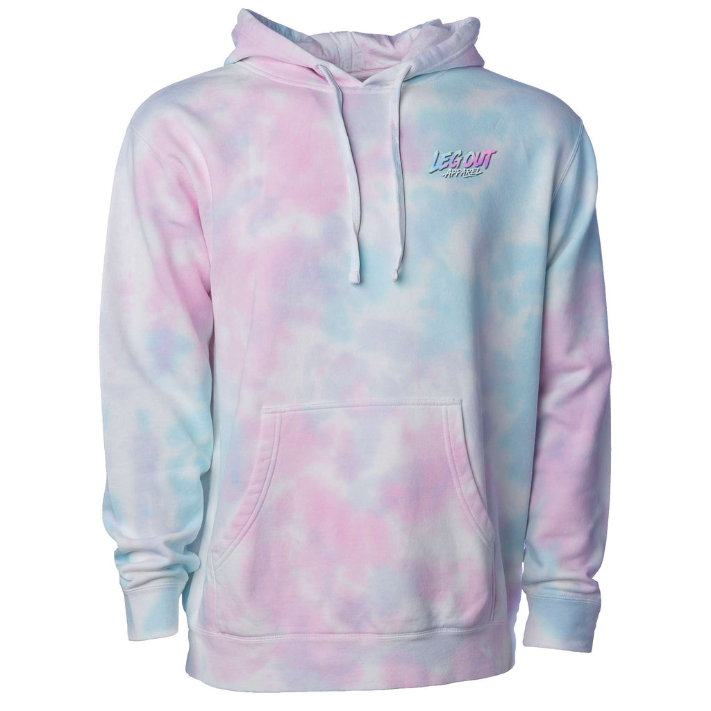 LO Women 39 s Tie Dye Cotton Candy Hoodie